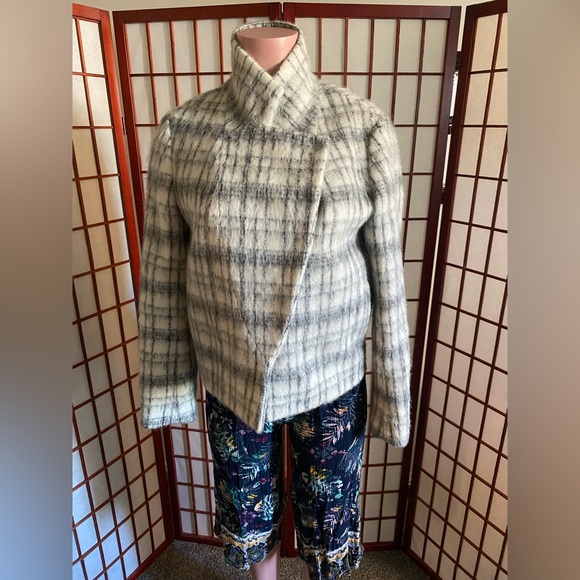 J band plaid wool jacket size small - Picture 1 of 6